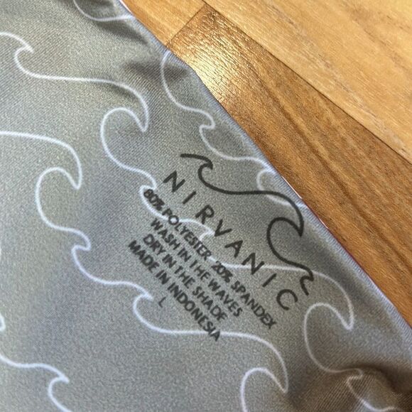 Nirvanic Swim Kaia Bikini Bottom in Plumeria Clay Women’s Size Large - Picture 6 of 6